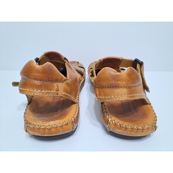 Pikolinos Tarifa Sandals Mens Size 10-10.5 EUR 44 Fisherman Brown Leather main image 6